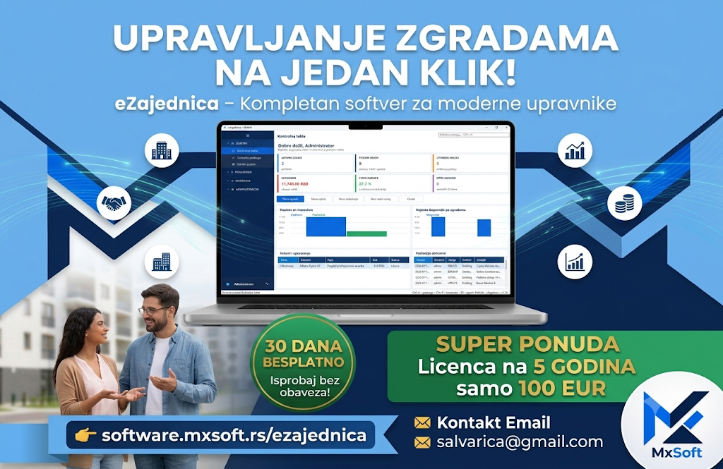 eZajednica softver za profesionalne upravnike