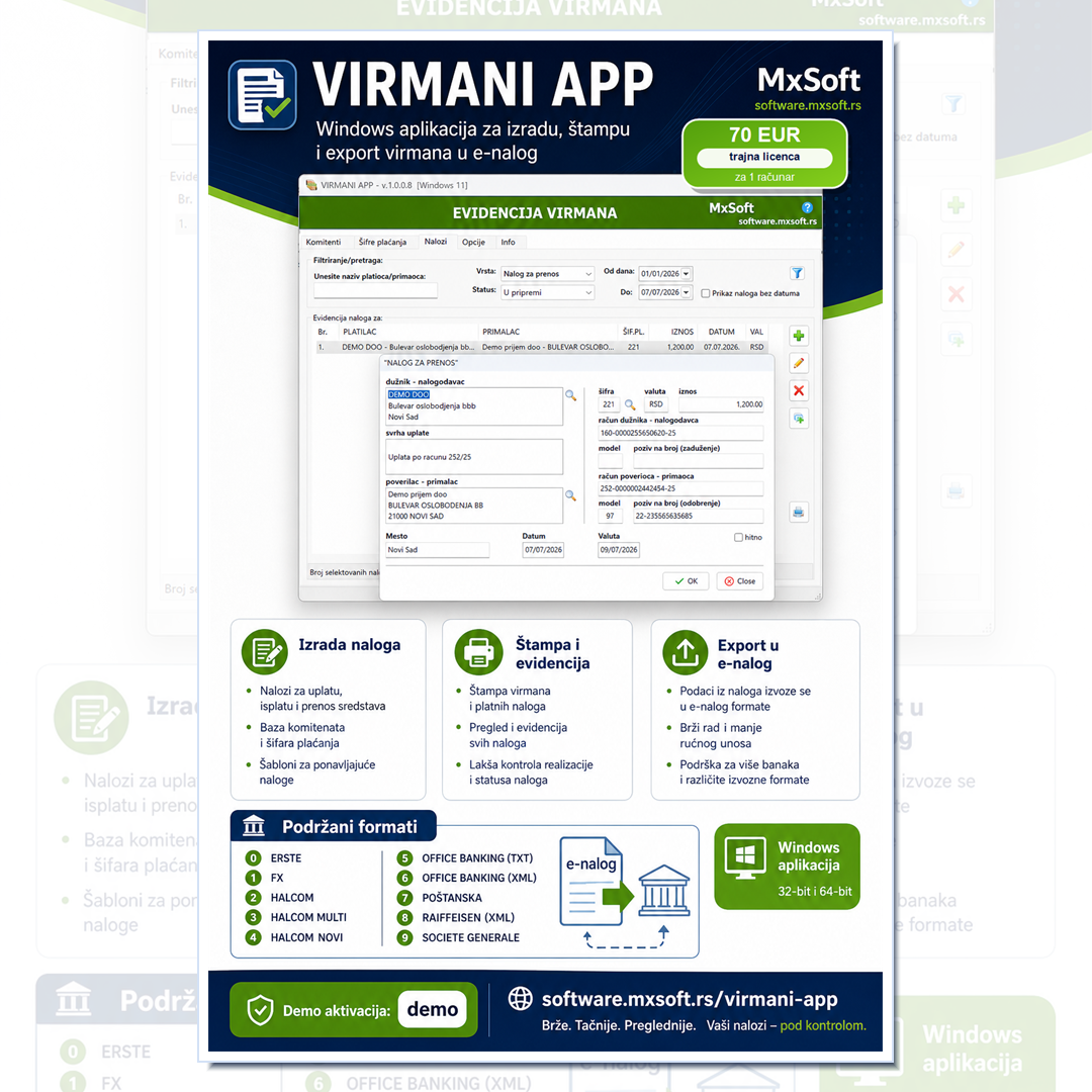Virmani App promo flajer